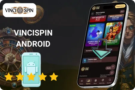 Vincispin Casino Android App Installation