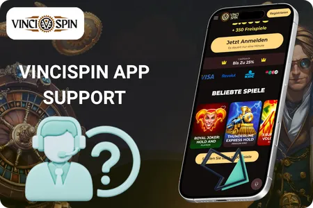 Vincispin Casino App Support