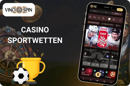 Vincispin Casino Sportwetten